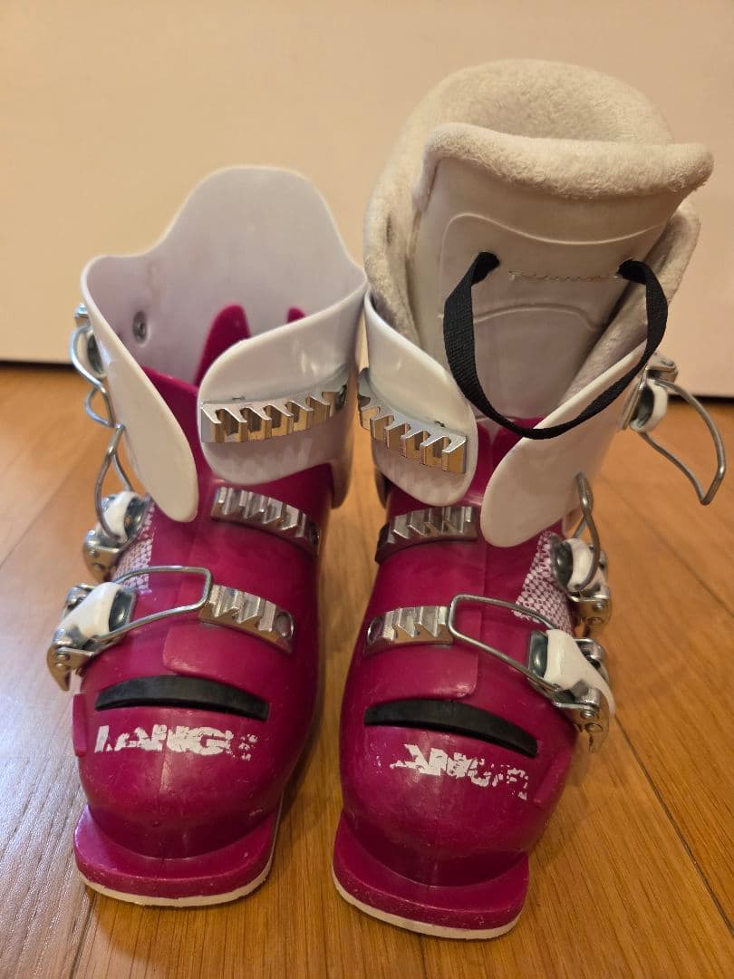 【最終値下げ！！】子ども用　ロシニョールスキー板&LANGEブーツセット売り！