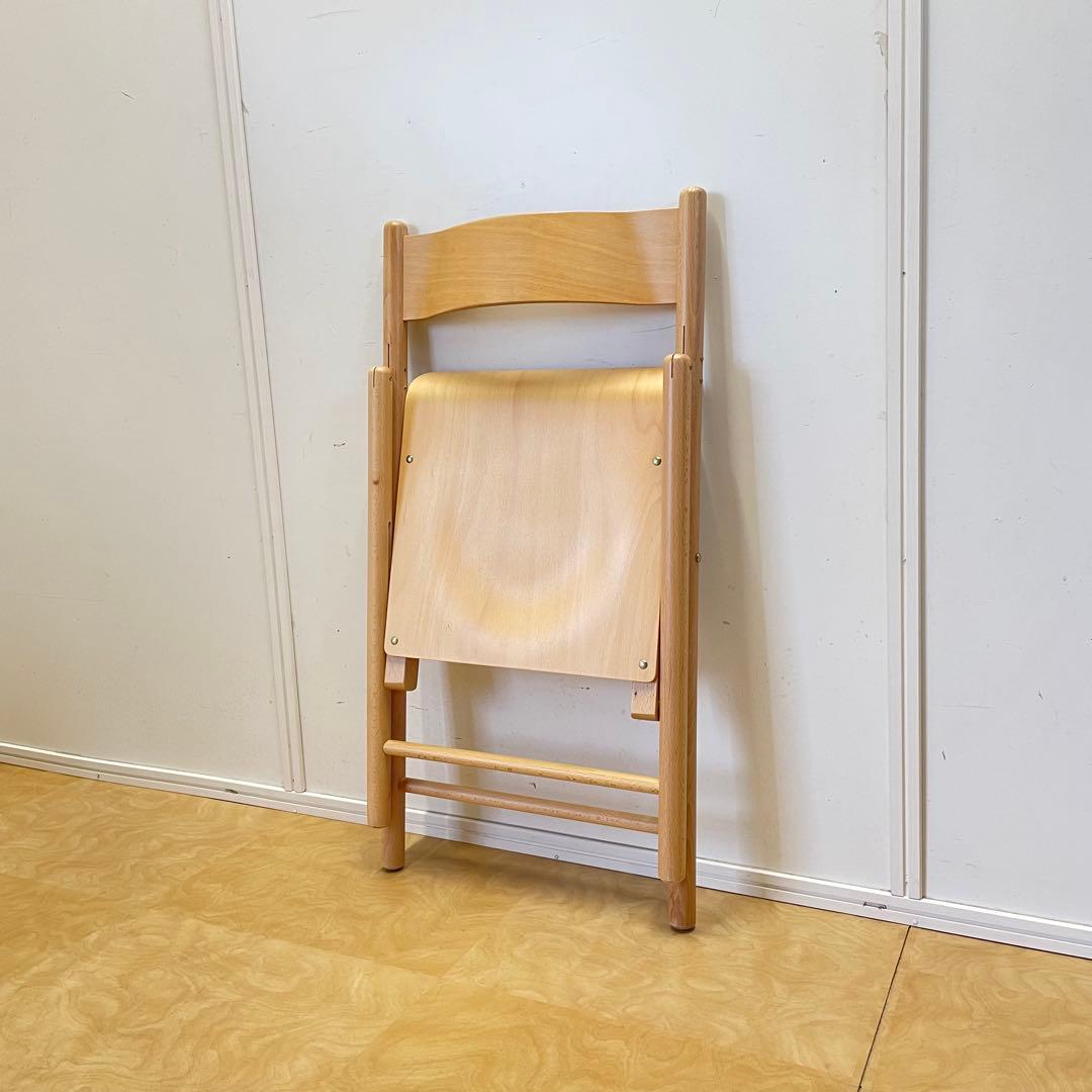無印良品 折りたたみ椅子 木製 フォールディングチェア 折り畳み椅子 チェア