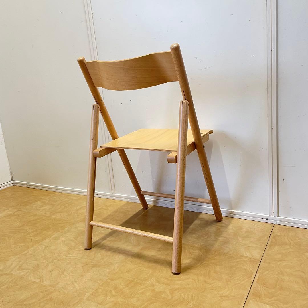 無印良品 折りたたみ椅子 木製 フォールディングチェア 折り畳み椅子 チェア