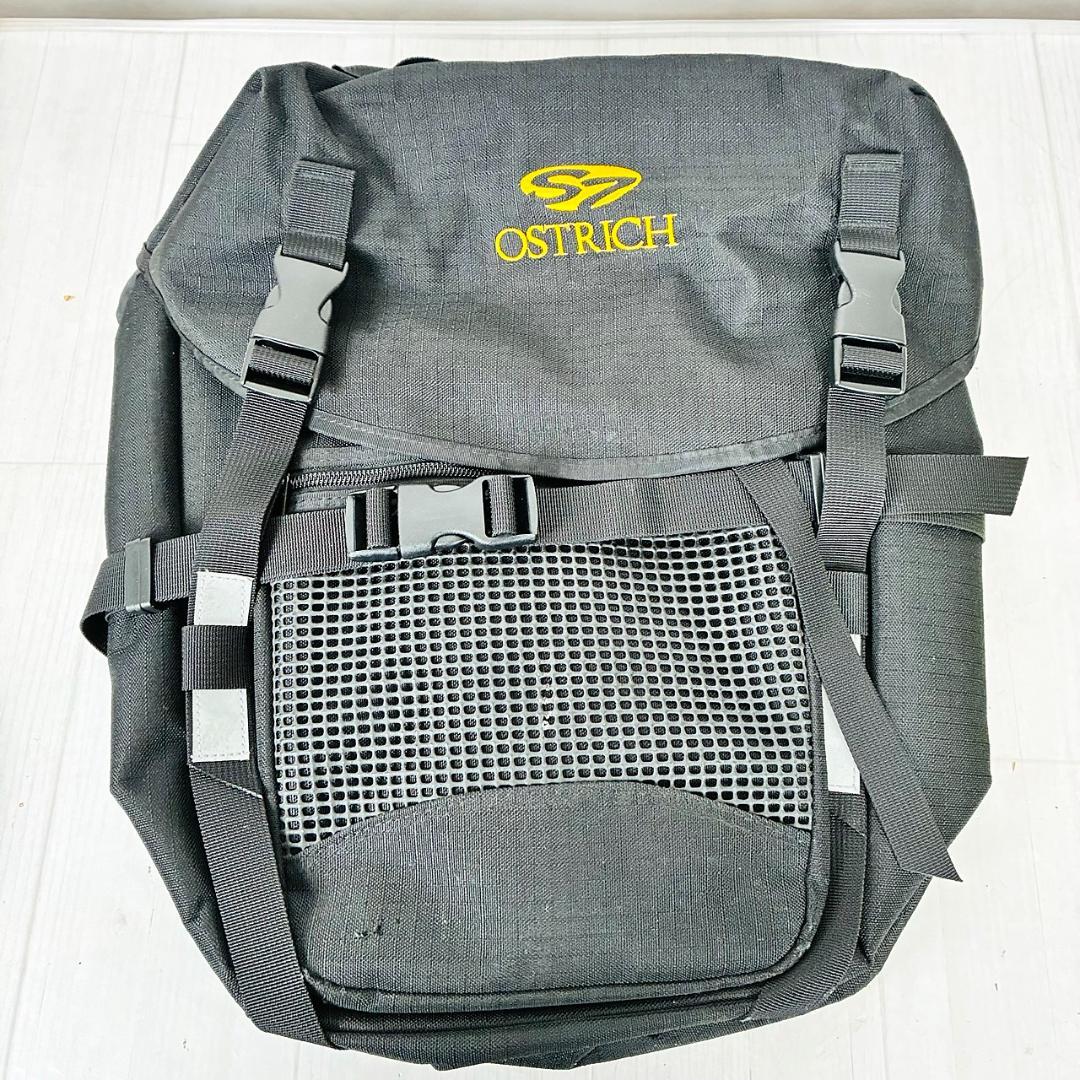 ★美品・希少★ OSTRICH S-7 金刺繍ロゴ　サイドバッグ 2個セット
