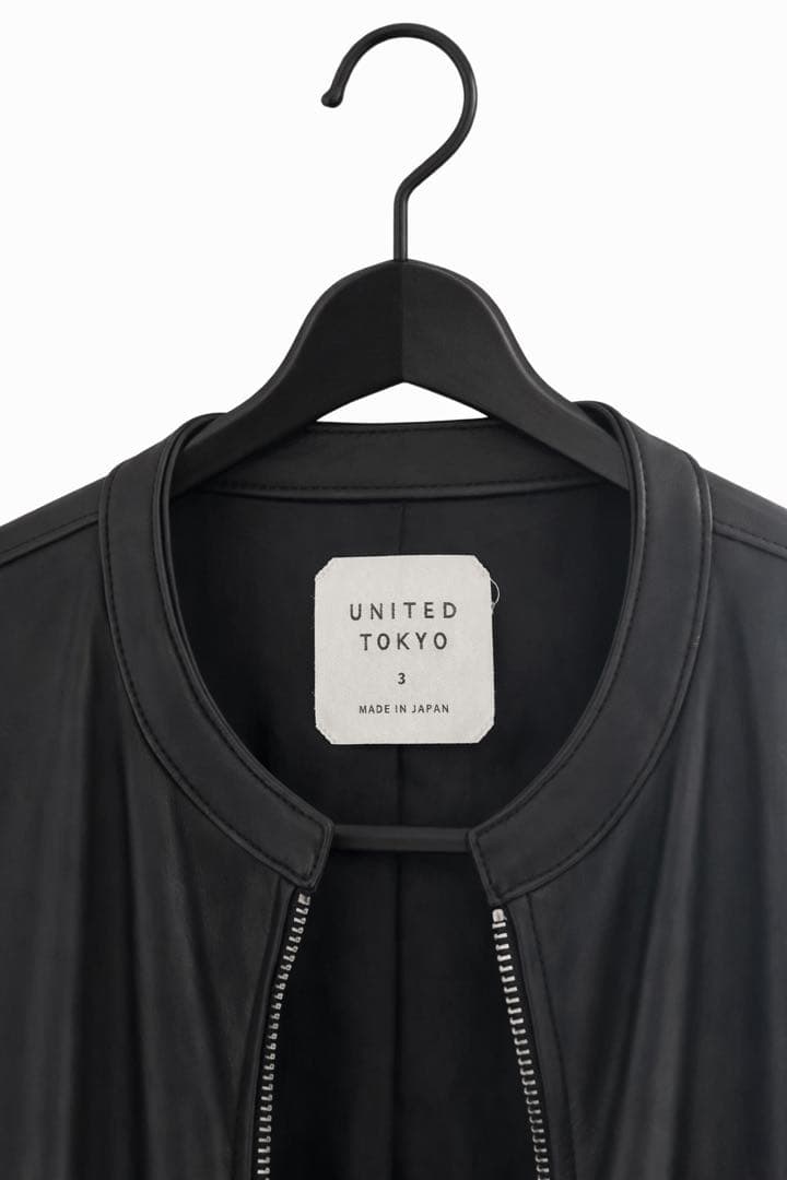 美品 UNITED TOKYO ラム レザージャケット 3 Lサイズ