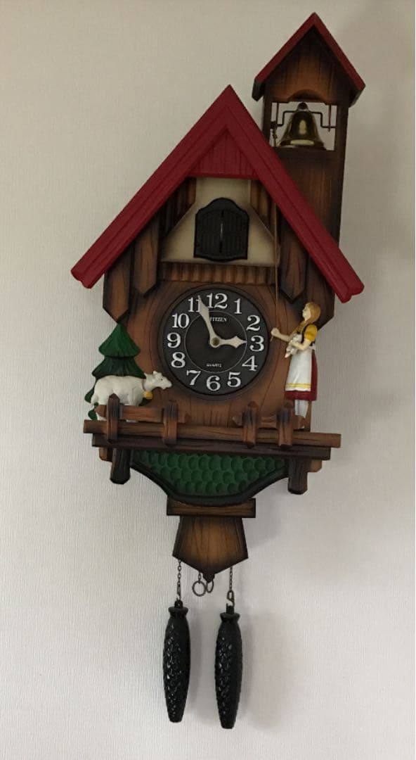 シチズン 鳩時計 古時計 レトロ ヴィンテージ アンティーク 訳あり ジャンク品