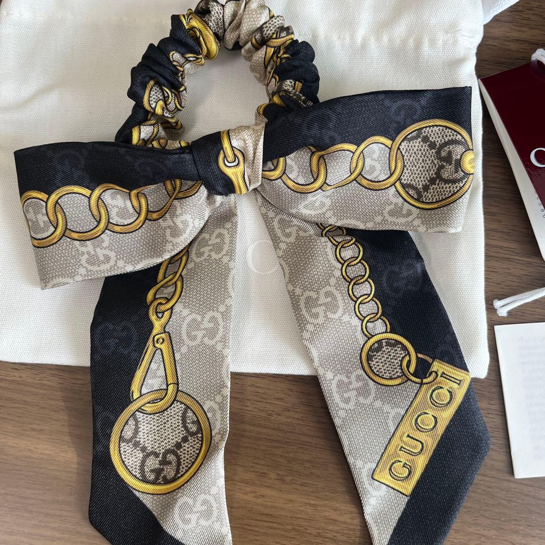 最終値下げ　新品未使用　グッチ　シュシュ