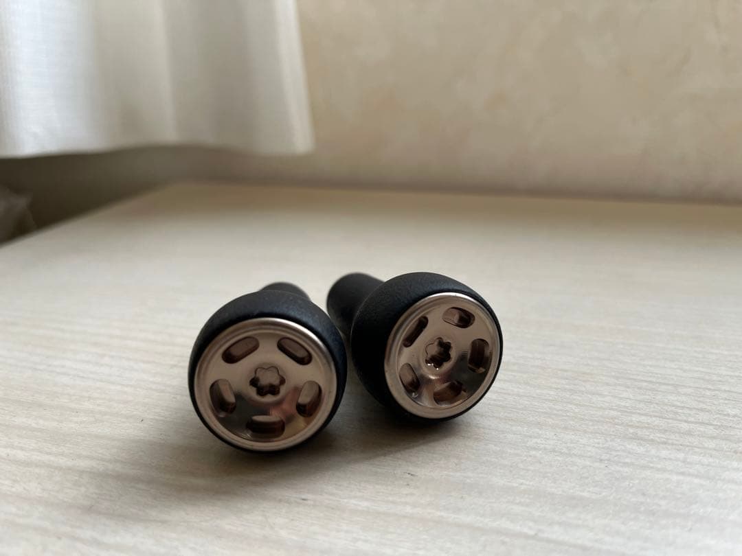 ★☆DRT バリアル ハンドルノブ 単体 2個セット　シルバー　新品同様