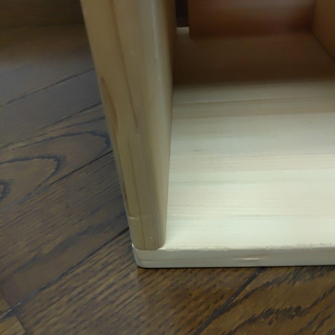 木遊舎 ひのき学び楽（まなびラック）大　完成品でお届け 収納棚　送料無料