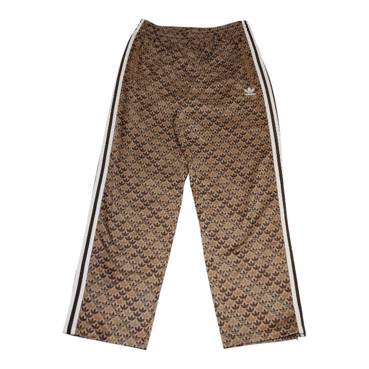 希少✨adidas originals トラックパンツ モノグラム ブラウン