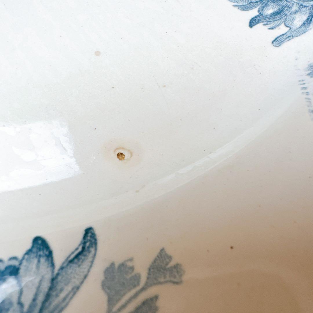 【Tory】アンティーク サルグミンヌ U＆C ROYAT 平皿2枚セット