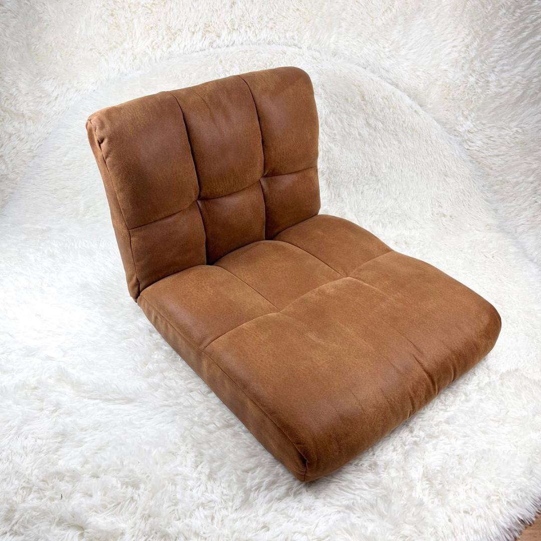 【2個セット】ニトリ つながるポケットコイル 座椅子 レザー調タイプ　ロソファ