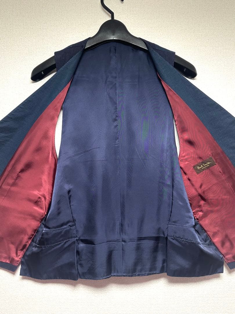 モ*カ様 【最高級】✨️ポールスミスコレクション ✨️花刺繍 リネンジレ ベスト