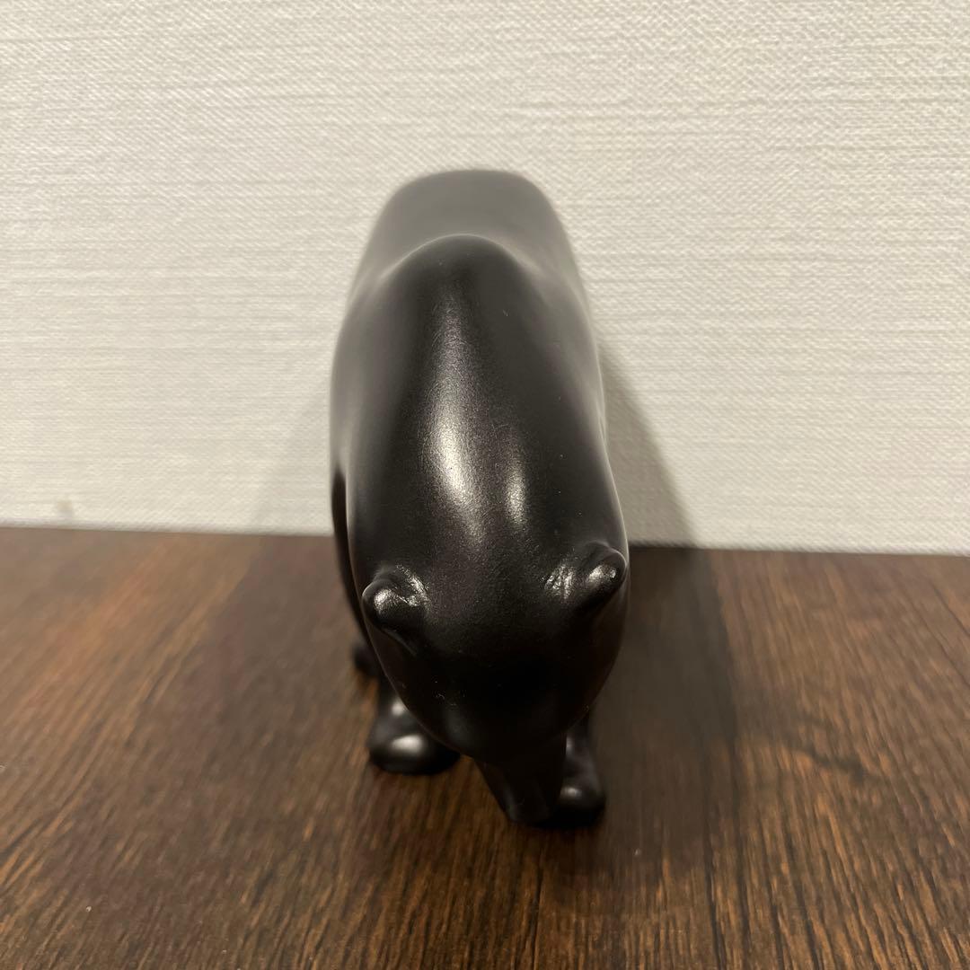 希少品 ルーブル美術館 フランソワポンポン 熊 置物 刻印あり