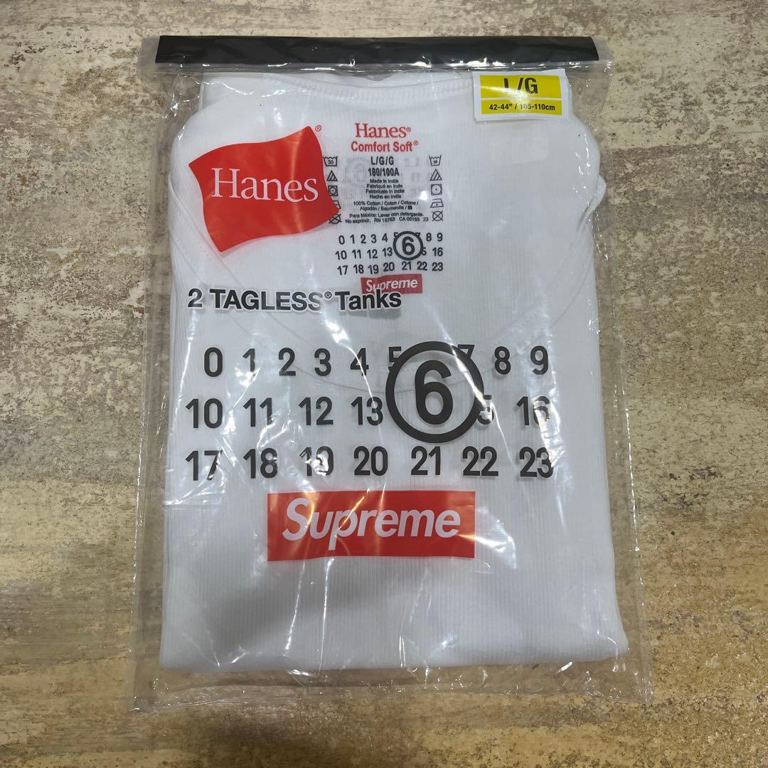 トップス Supreme x MM6 Maison Margiela Hanes