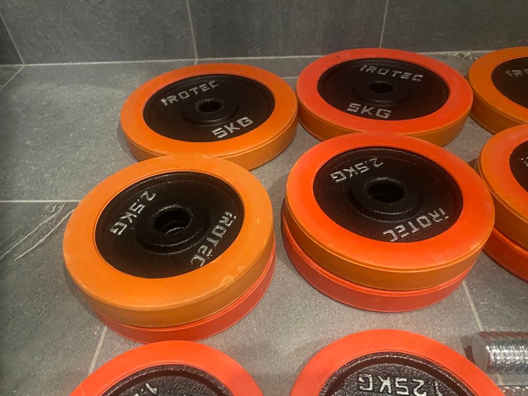 【引取限定】IROTEC ダンベルセット 50kg