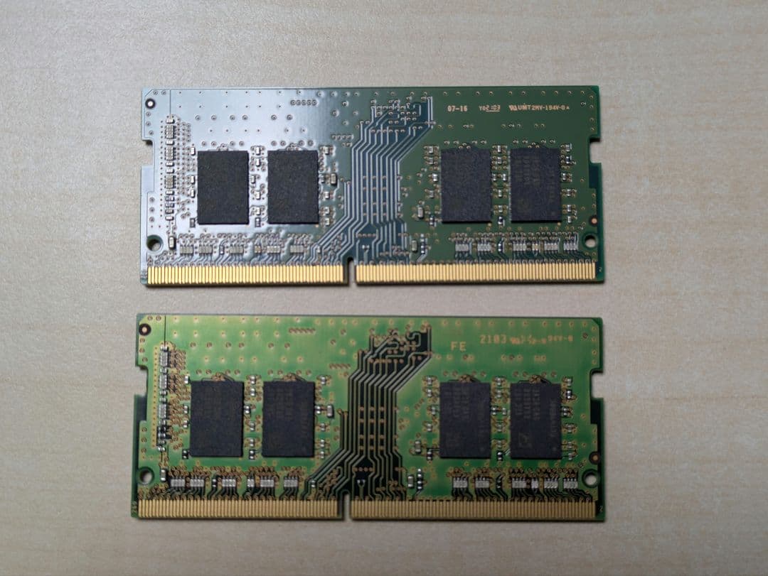 Samsung SODIMM DDR4 3200 8GB*2枚（16GB）