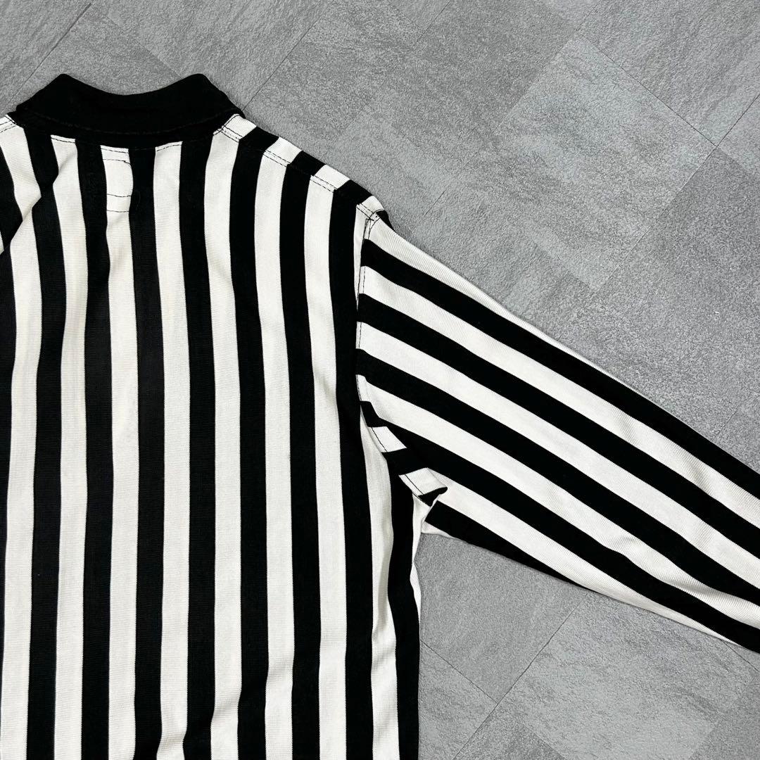 【奇跡】ウィルソン ハーフジップゲームシャツ 50s ストライプ 美品 一点物