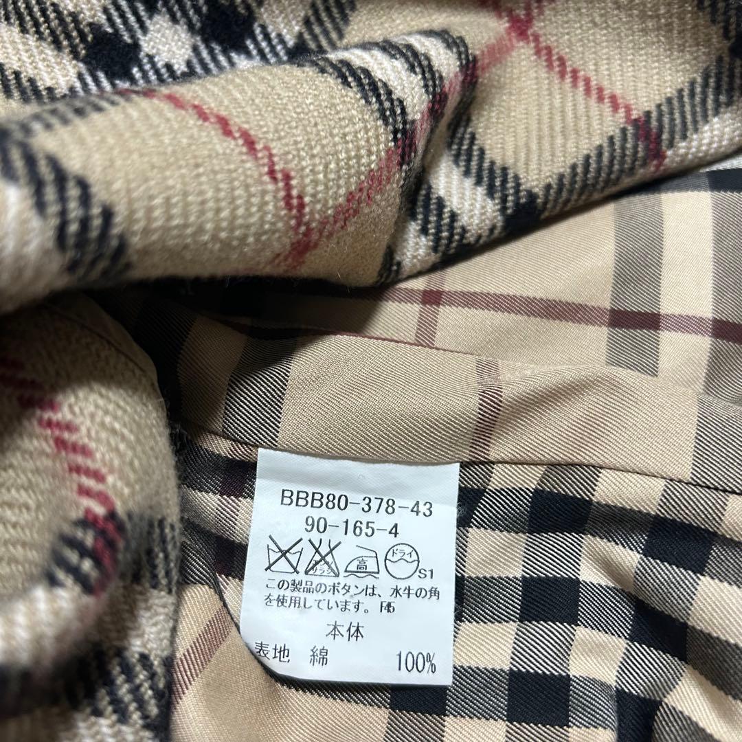 良品✨バーバリーロンドン 玉虫色 ノバチェック ライナー付き ステンカラーコート