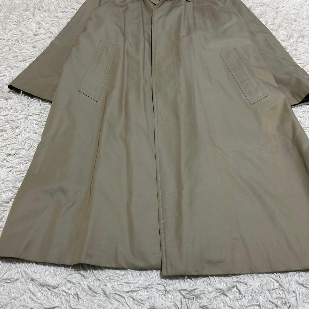 良品✨バーバリーロンドン 玉虫色 ノバチェック ライナー付き ステンカラーコート