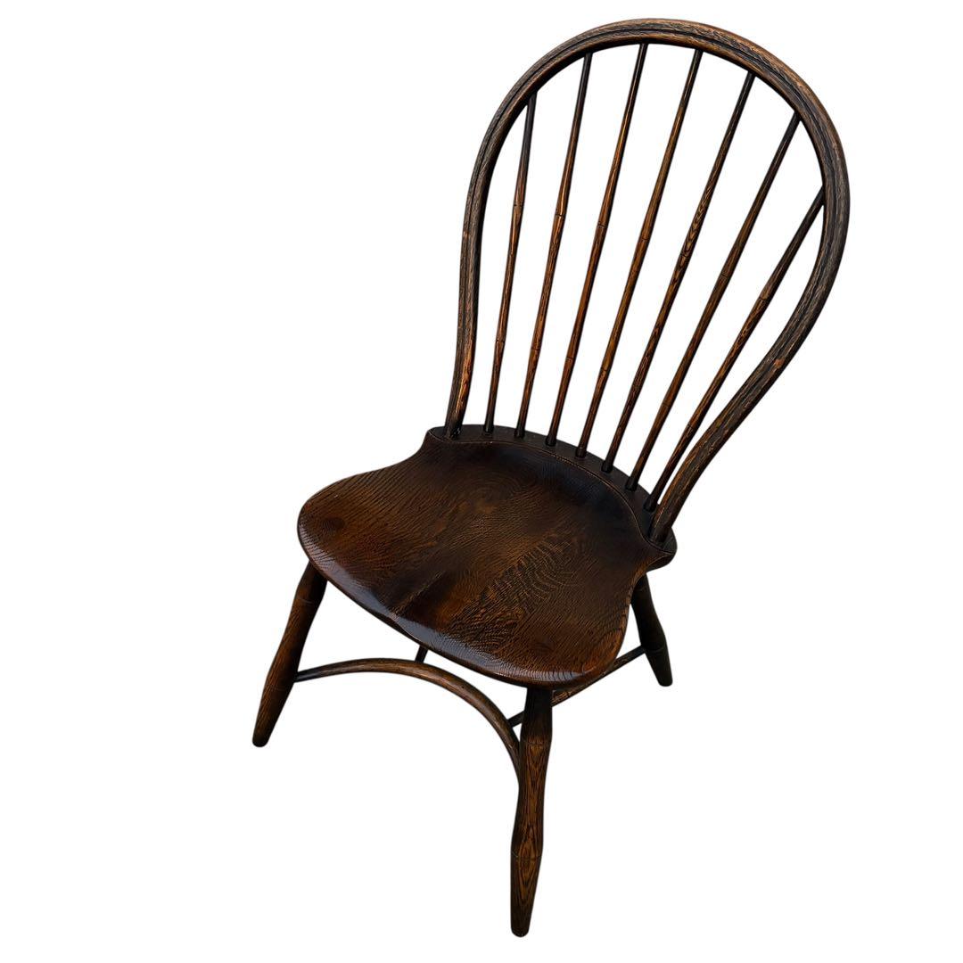 【美品】飛騨産業 キツツキ PROVINCIAL ボウバックチェア アームレス③