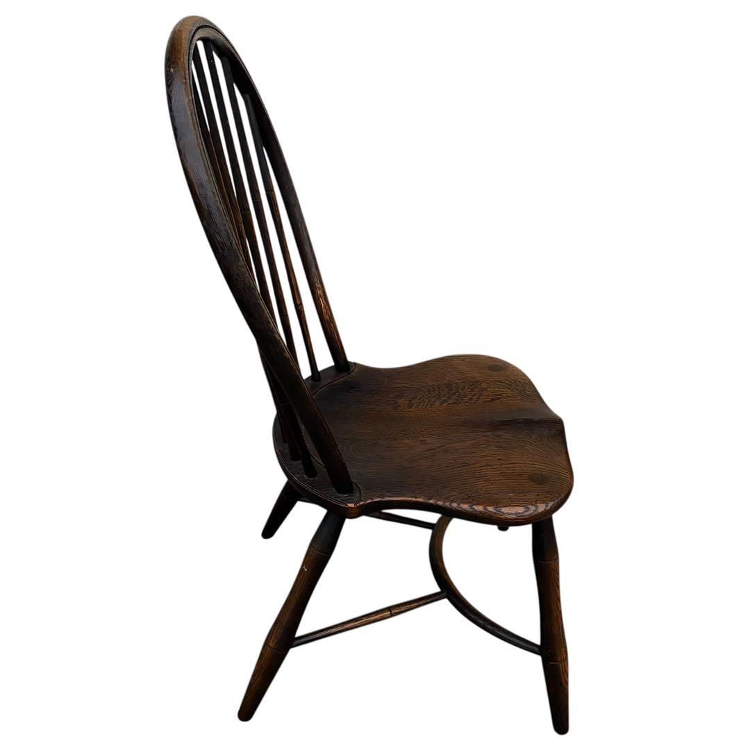 【美品】飛騨産業 キツツキ PROVINCIAL ボウバックチェア アームレス③