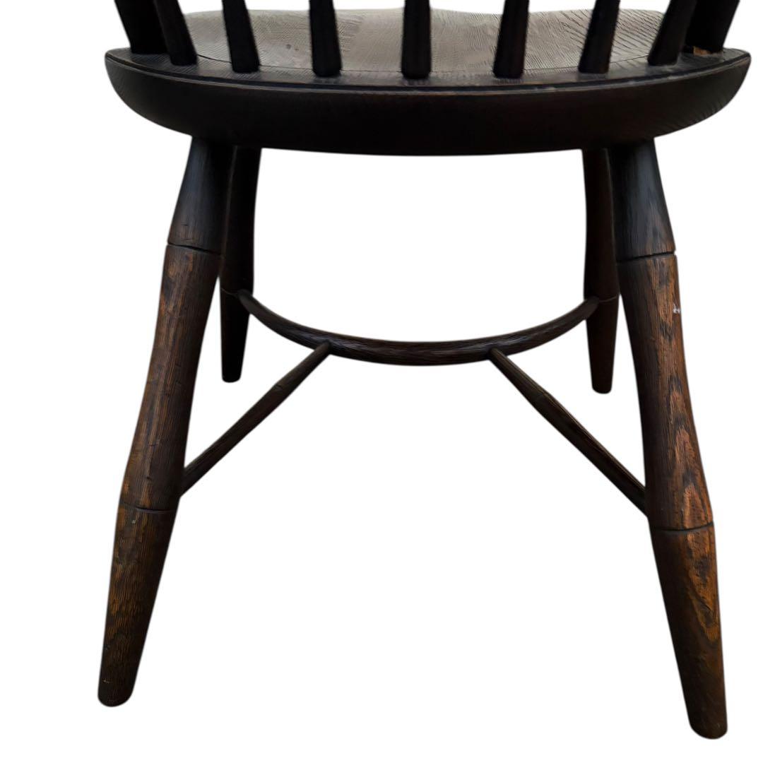 【美品】飛騨産業 キツツキ PROVINCIAL ボウバックチェア アームレス③