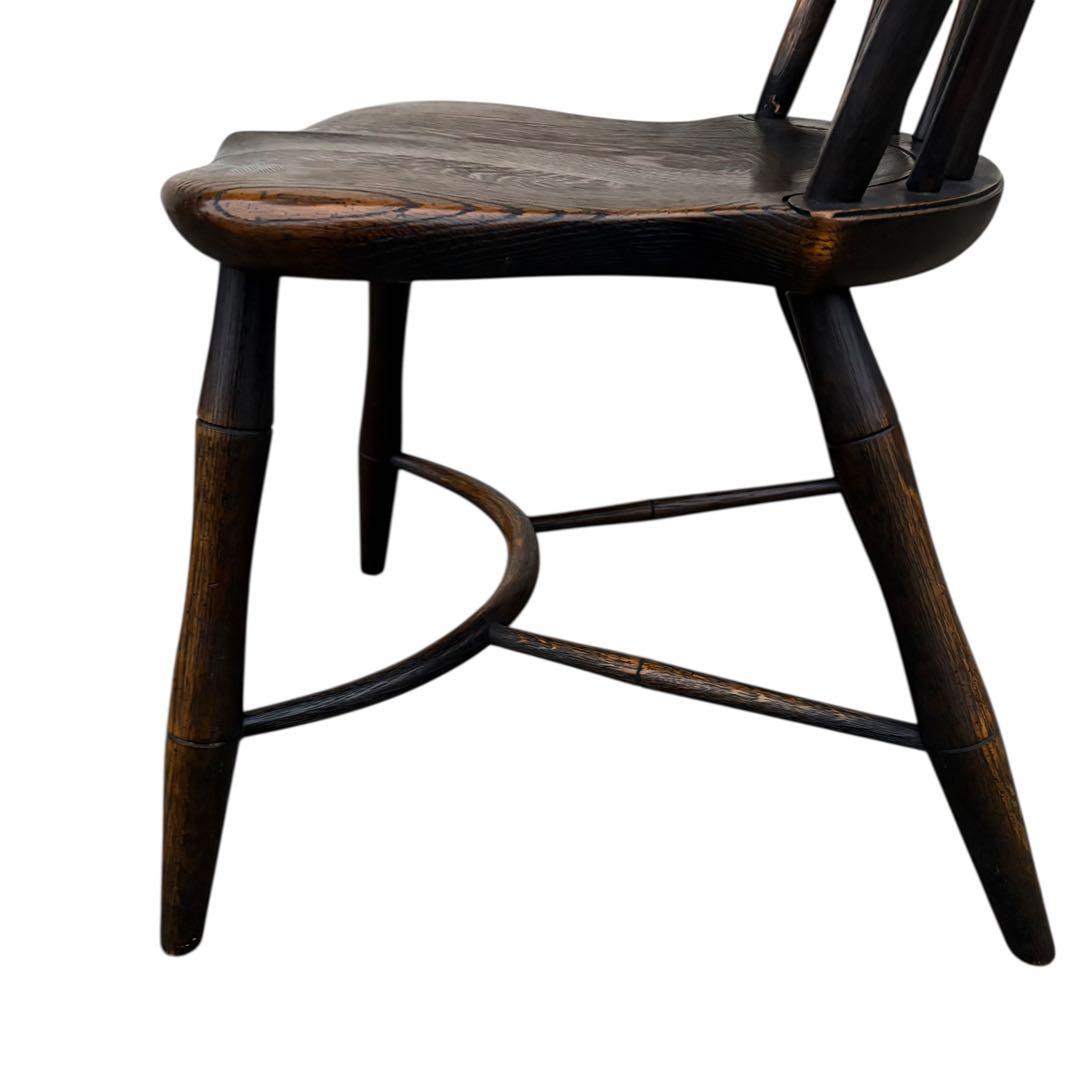 【美品】飛騨産業 キツツキ PROVINCIAL ボウバックチェア アームレス③