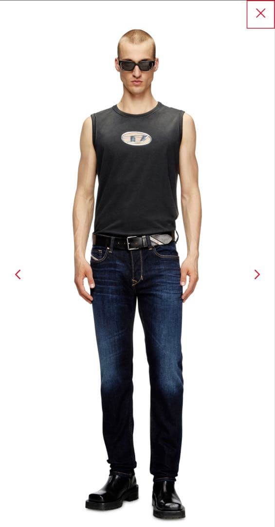 DIESEL タンクトップ ノースリーブ