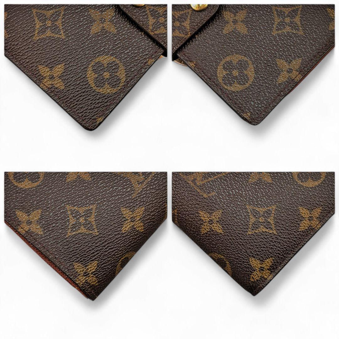 美品 ルイヴィトン モノグラム ポルトモネ ビエ ヴィエノワ 折り財布 がま口