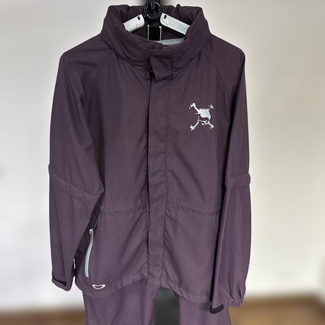 Oakley オークリー ゴルフ スカル レインウェア 上下セット サイズM