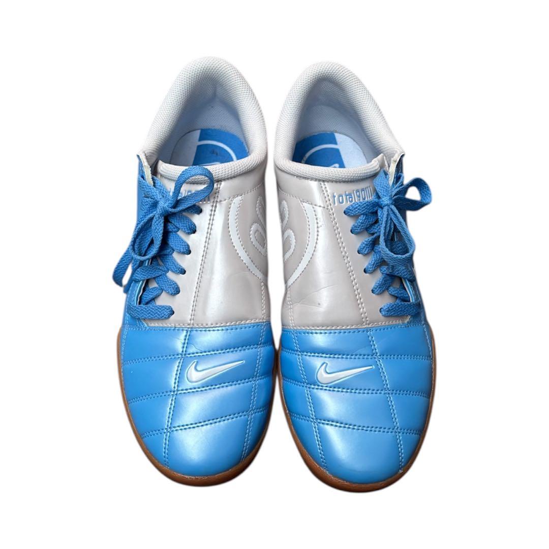 NIKE total90 フットサルシューズ 水色 28.5cm