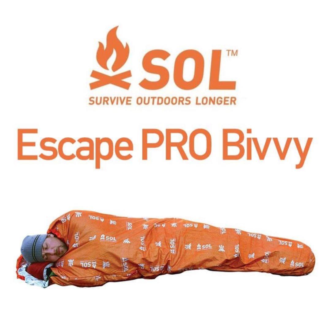SOL エスケープ PROヴィヴィ Escape プロ Bivvy 完全防水透湿