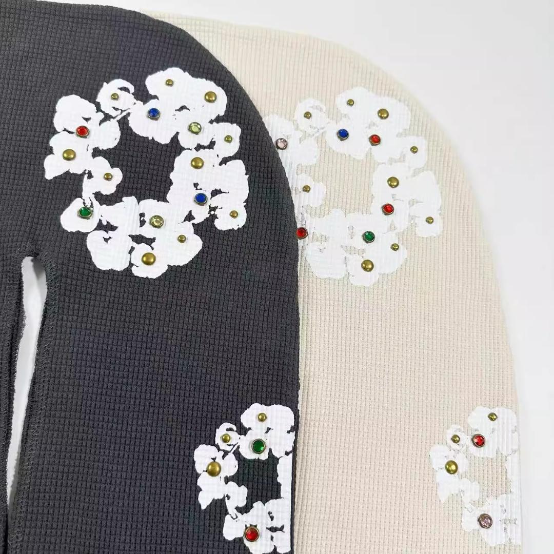 DENIM TEARS Rhinestone Du Rag　オフホワイト