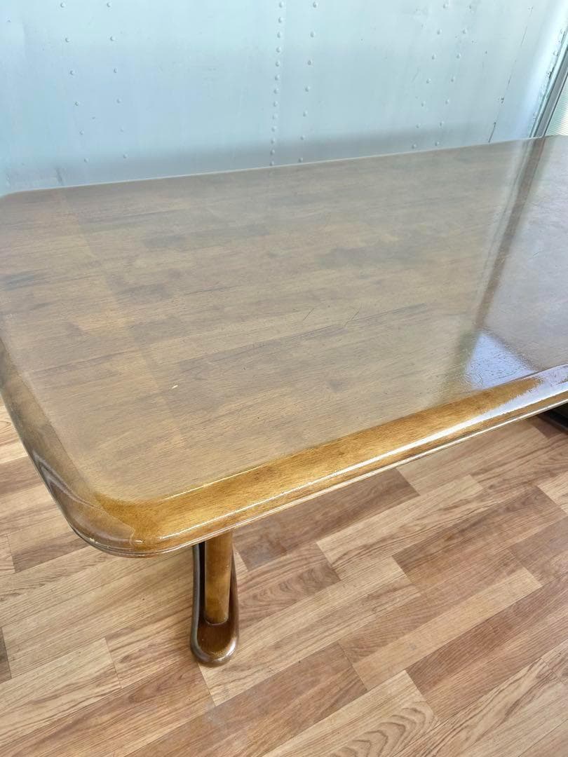 651 カリモク　ダイニングテーブル 幅180 6人掛け 北欧 ナチュラル　b