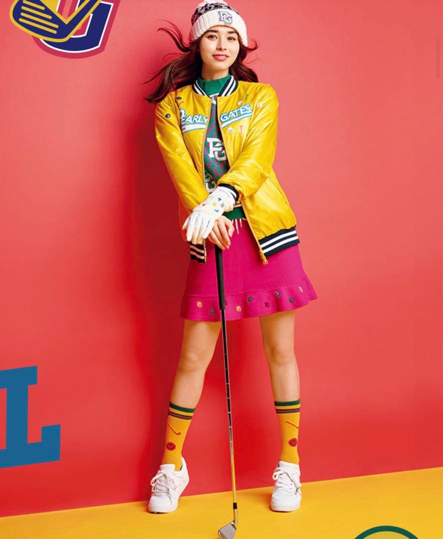 【試着のみ】パーリーゲイツ2023 4wayブルゾン サイズ1(M)