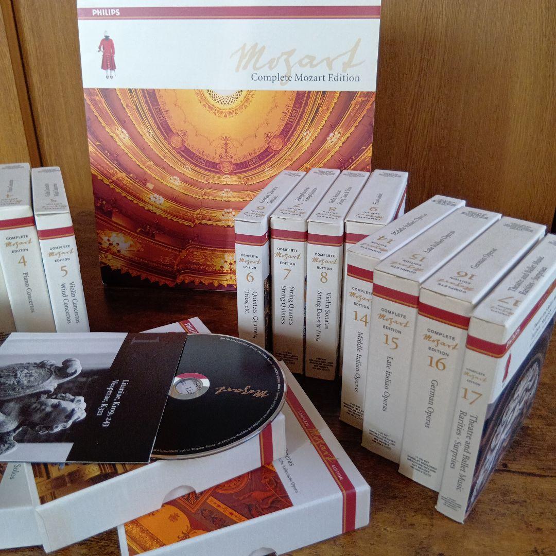 モーツァルト 完全版CDセット17巻（180CD）