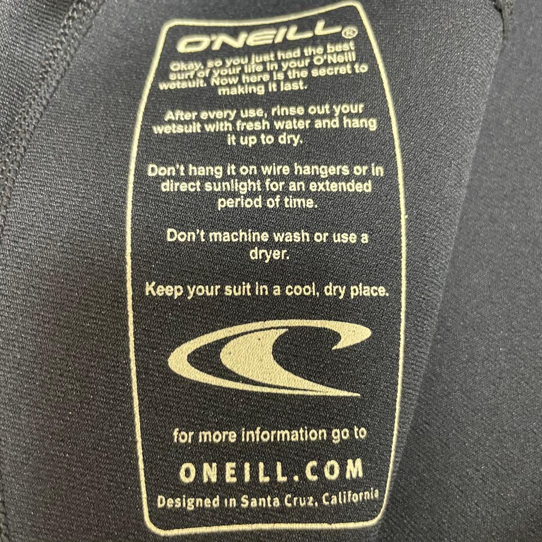 O'NEILL ロングスリーブスプリングウェットスーツ ブラック メンズL