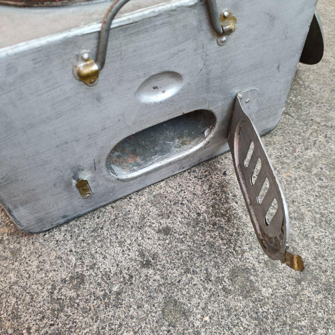 【当時物 貴重】 特許 キネンコンロ 持ち手付 状態良 酒燗器