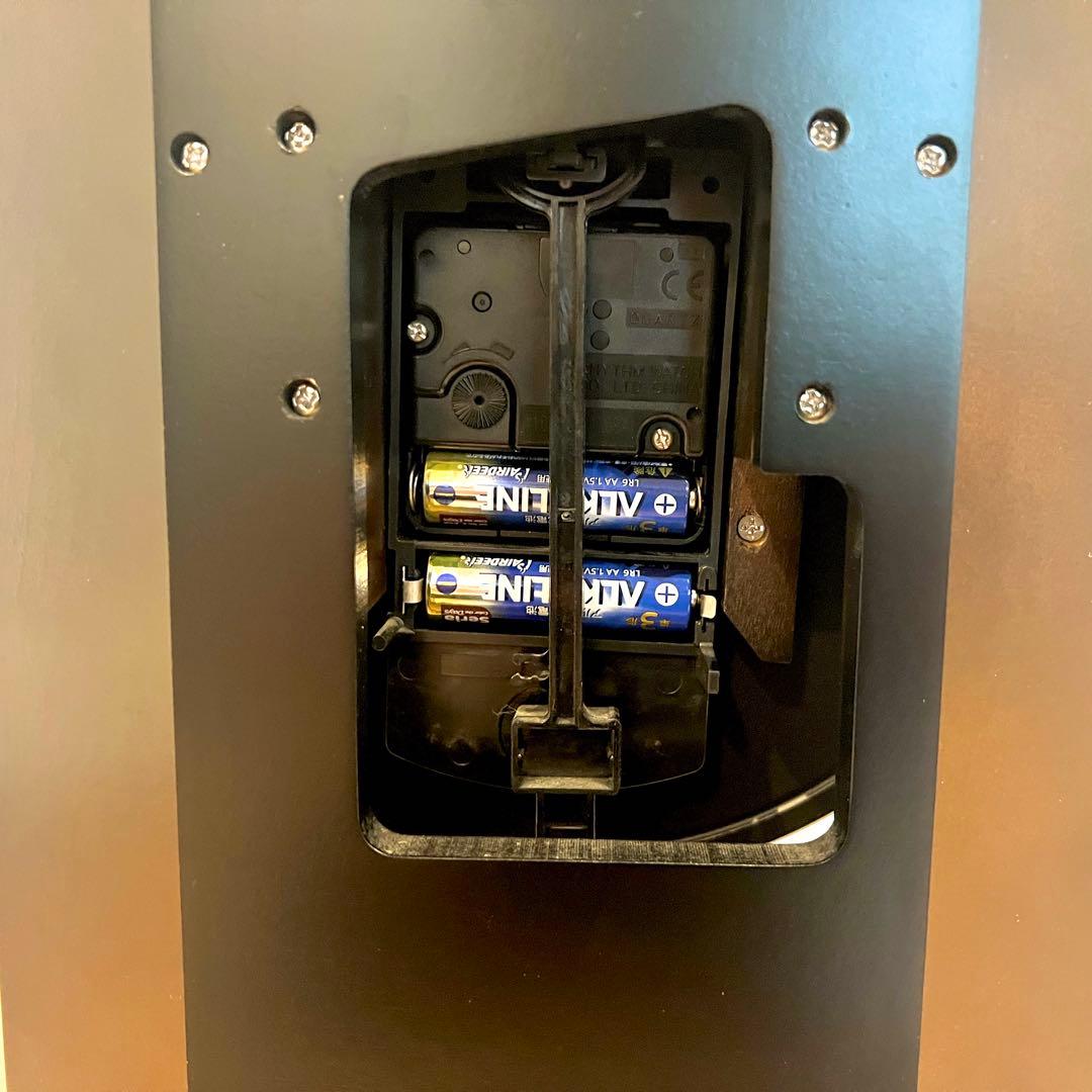 美品　RHYTHM リズム　モダンライフM05 クオーツ　振り子時計　廃番