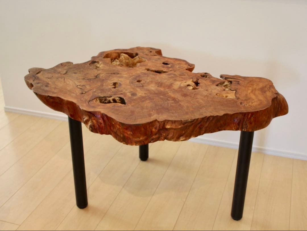 初売りセール【特価】ウッドテーブル　一枚板　世界に一つ