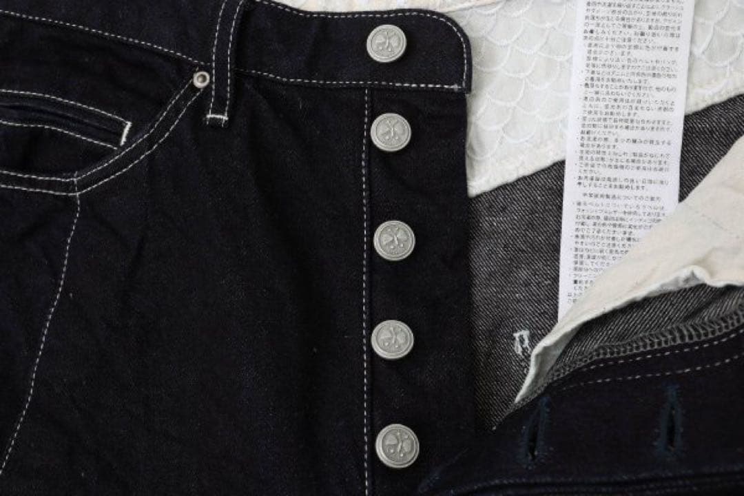 mina perhonen ミナペルホネン always テーパードデニム 34