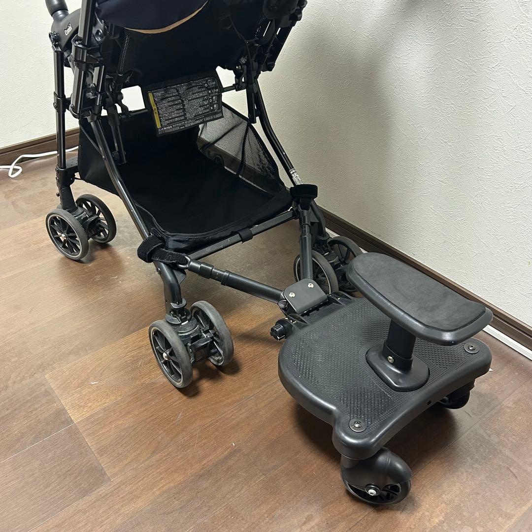 コンビ スゴカルα4キャスcompact エッグショック　ネイビー