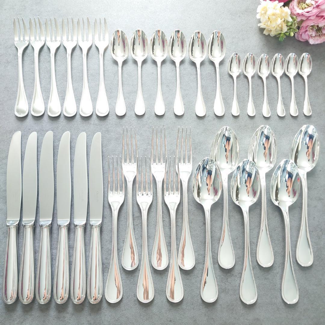 美品 クリストフル パール 36点