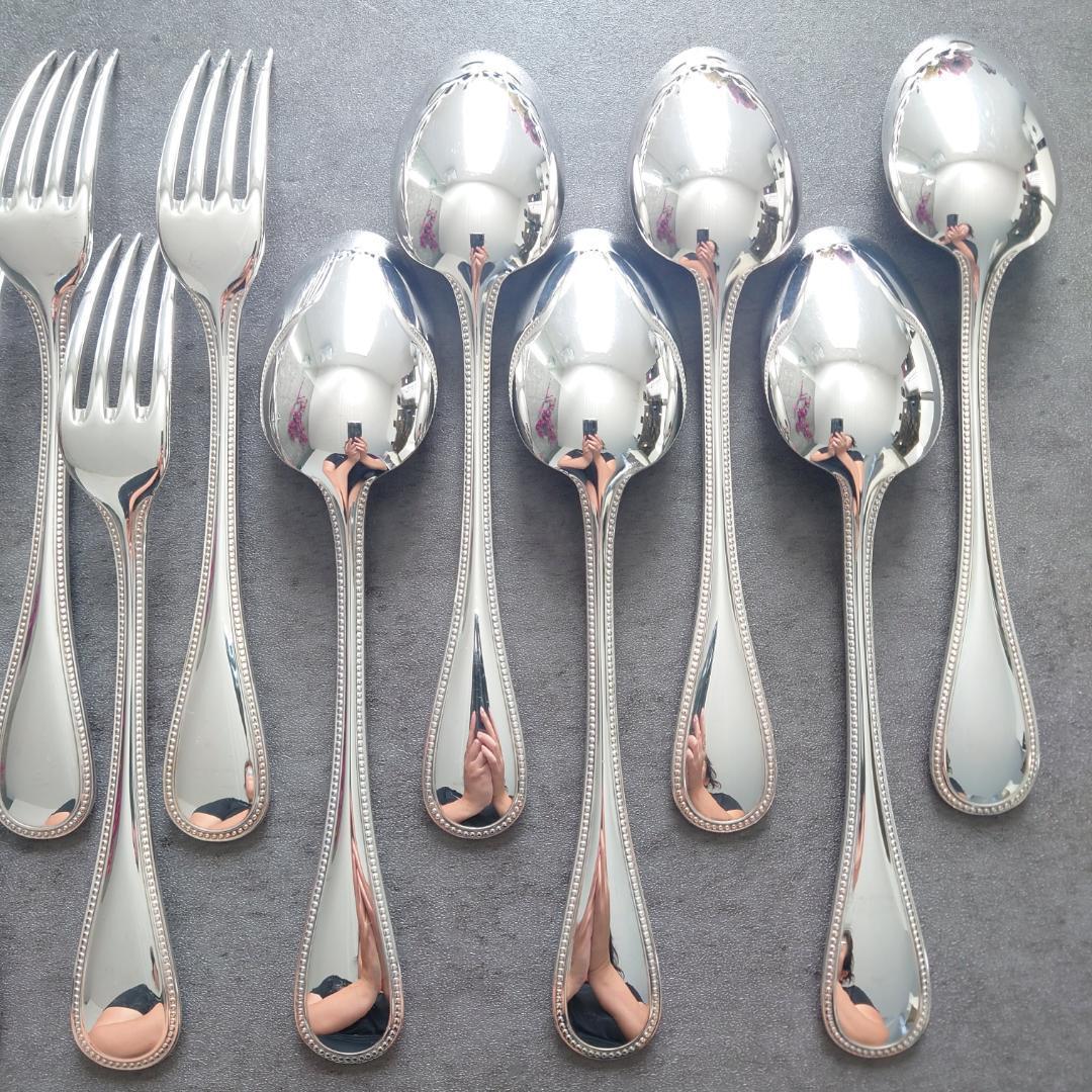 美品 クリストフル パール 36点