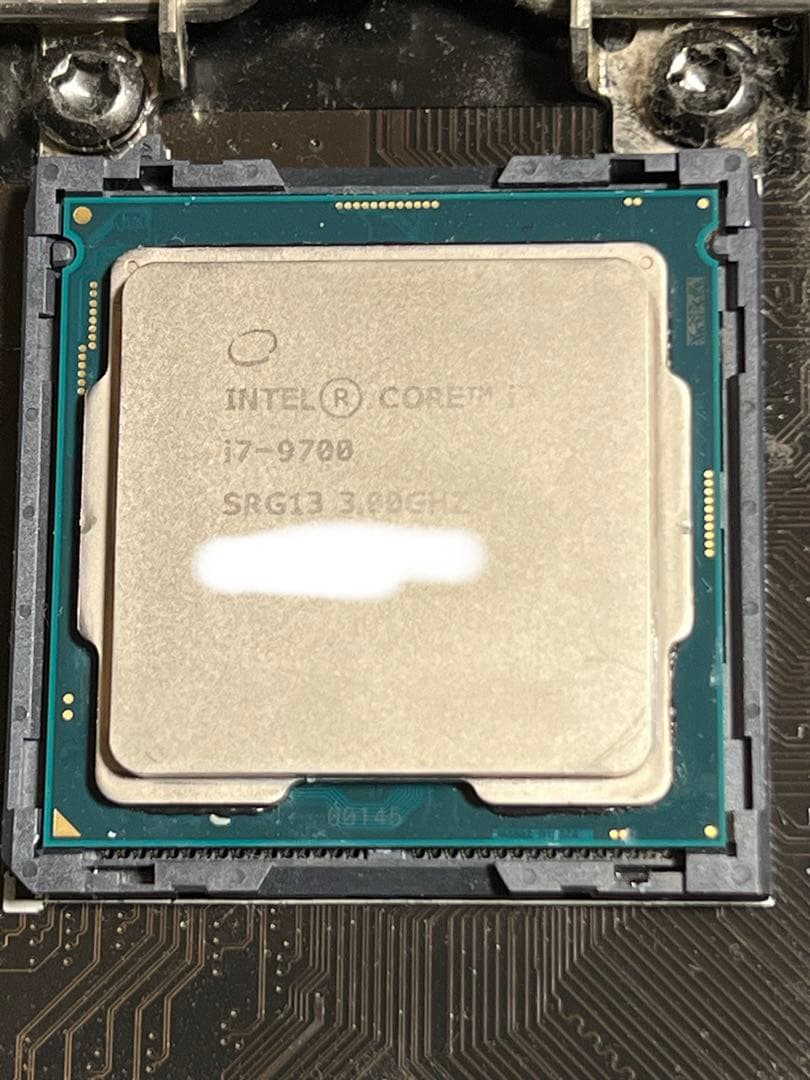 【動作確認済】Intel Core i7-9700
