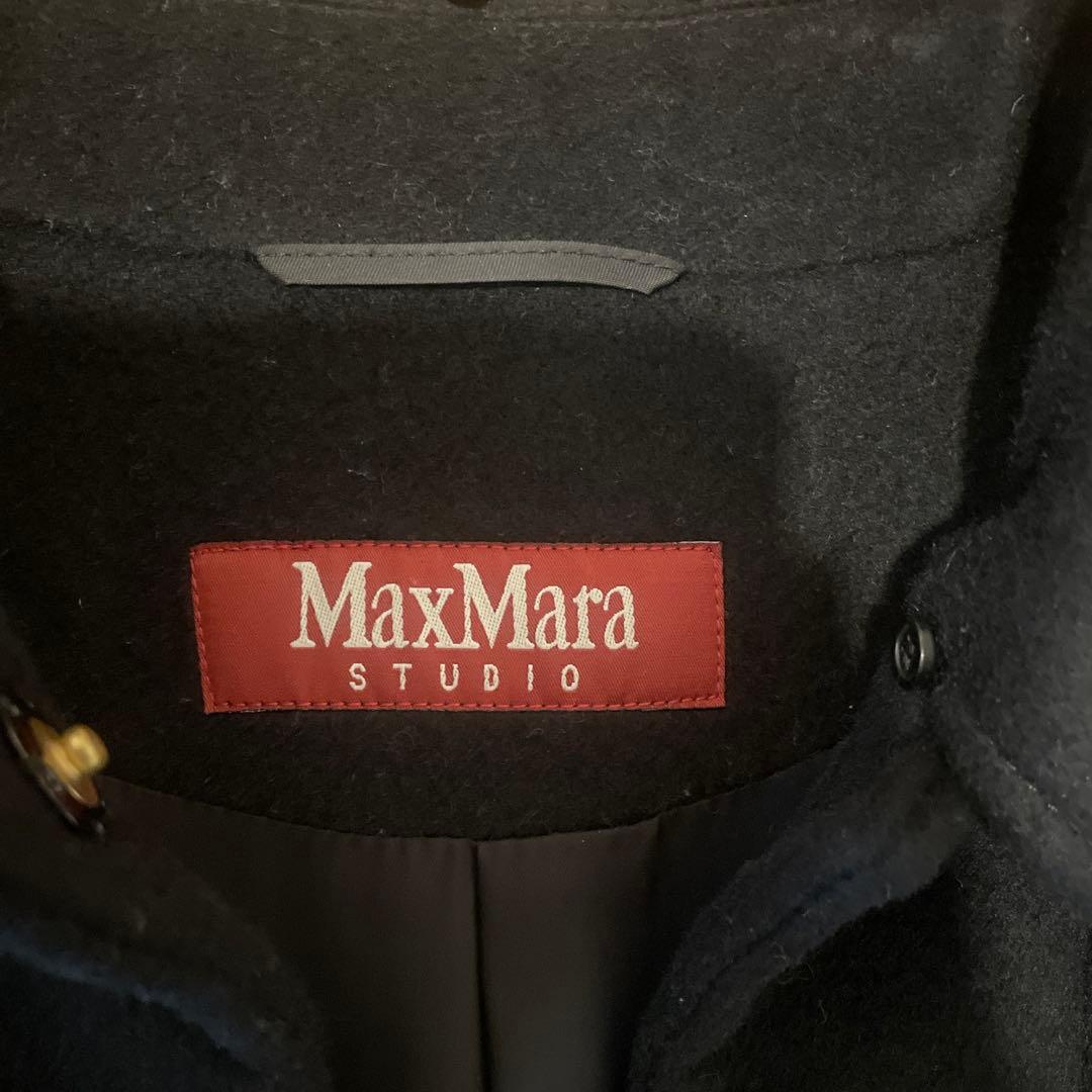 ご購入予定品MaxMara studio☆フォックスファー付カシミヤフレアコート