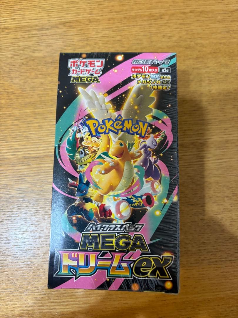 ポケモンカード MEGA ドリームex 10パック入り