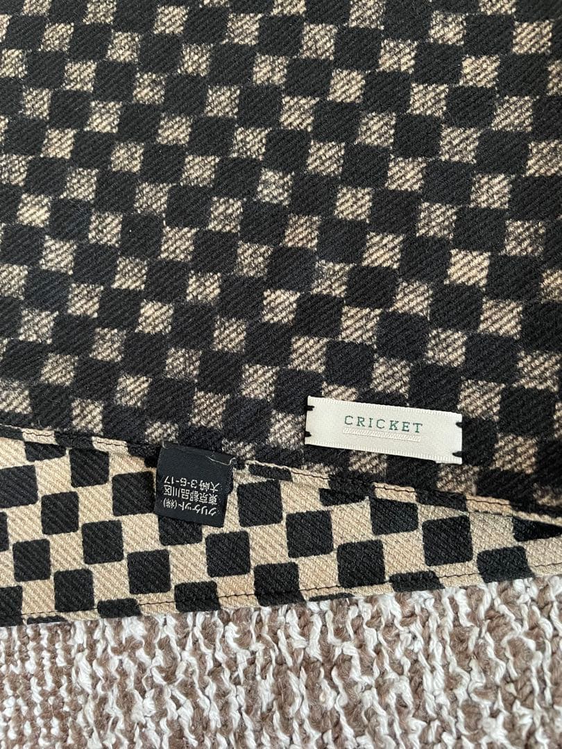 BURBERRYBLACKLABEL トレンチコート ➕CRICKET マフラー