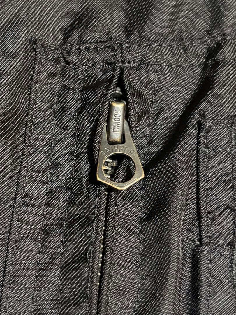 s*.様 CWU-45P フライトジャケット ブラック 黒 80s SCOVIL