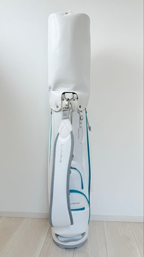 TaylorMade キャディバッグ ホワイト/ターコイズ