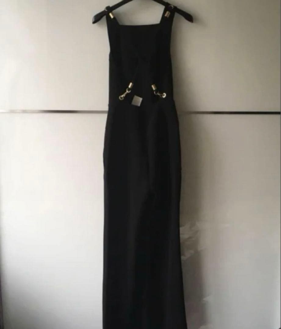 Max Mara 黒ストラップ ジャンプスーツ　36