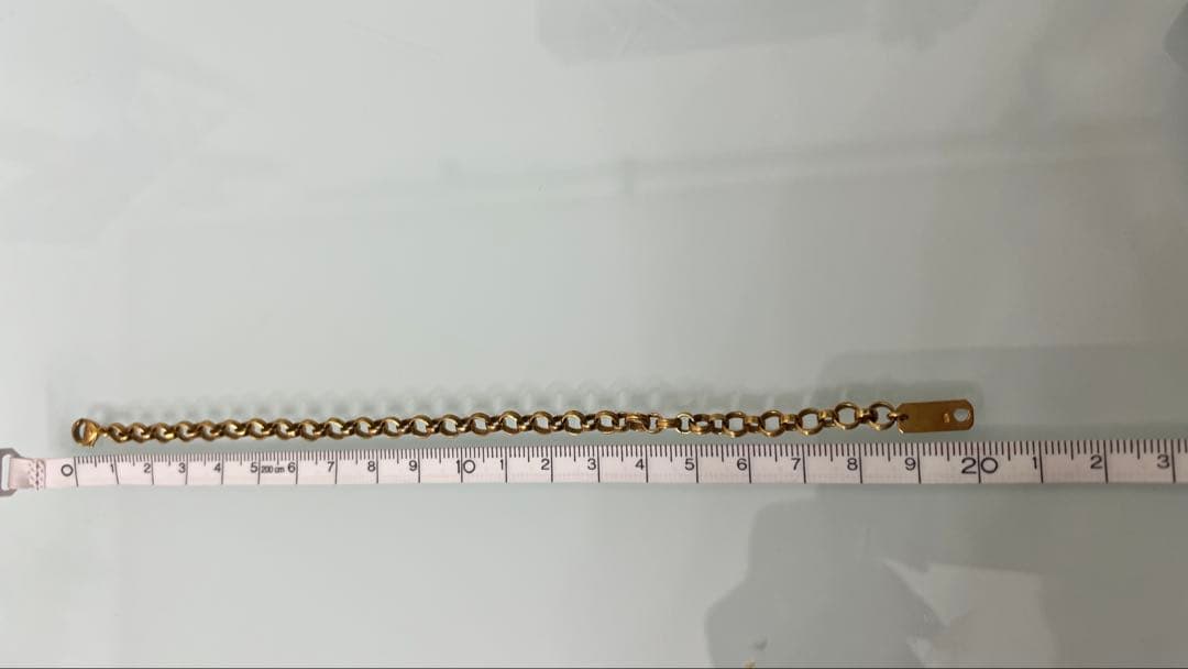 材質k18ネックレスブレスレットセットK18 N1052