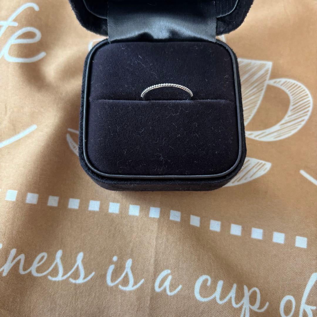 【専用】Lilas シンプルリング　ミルウチ K10 WG 7号